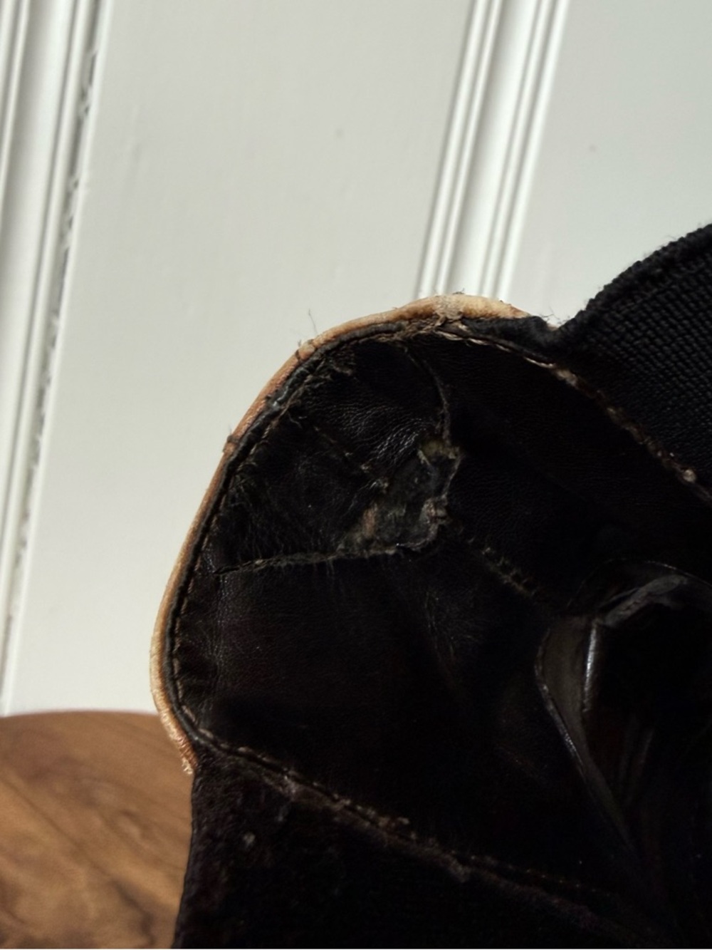 Prada Monolith Brown Leather Chunky Platform Chelsea Boots size 37 - Picture 8 of 10